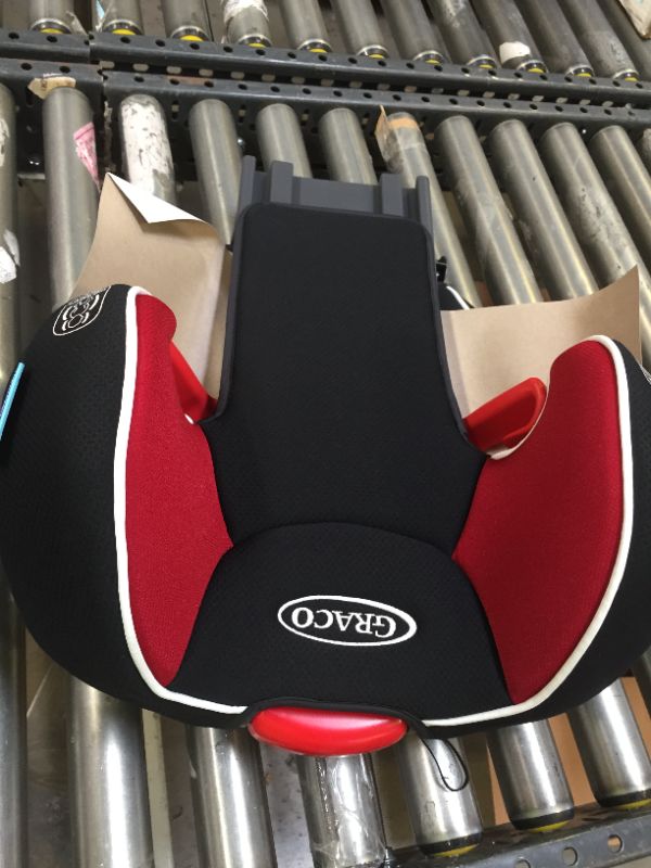 Photo 1 of Graco Affix Asiento elevador de coche con respaldo con pestillo, rojo, negro
