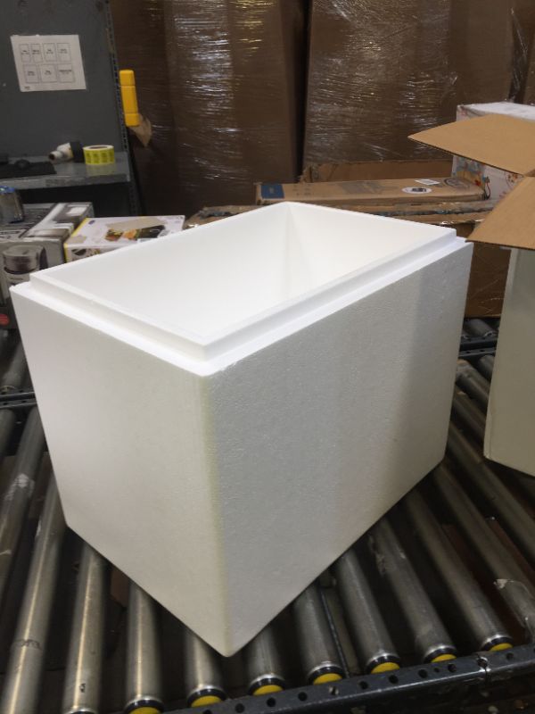Photo 5 of 19"x12"x15.5" perishable insulated foam box 