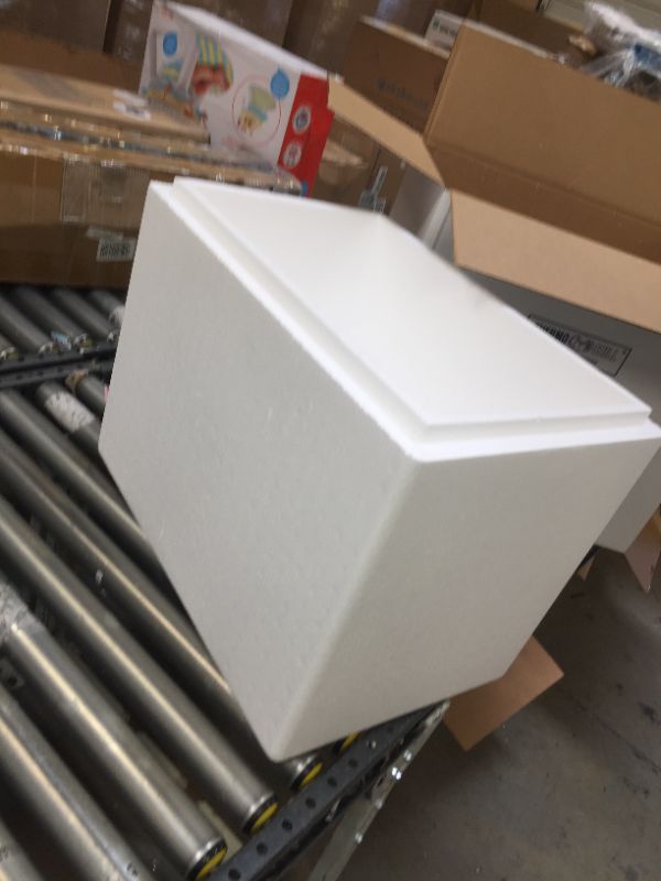 Photo 3 of 19"x12"x15.5" perishable insulated foam box 