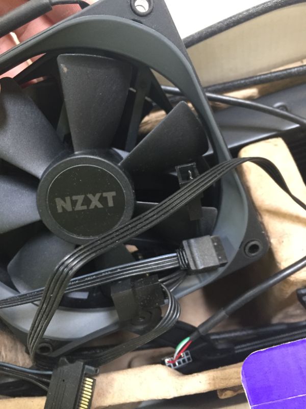 Photo 5 of NZXT Kraken X73 360mm - RL-KRX73-01 - AIO RGB CPU Liquid Cooler - Rotating Infinity Mirror Design - Improved Pump - Powered By CAM V4 - RGB Connector - Aer P 120mm Radiator Fans (3 Included)
