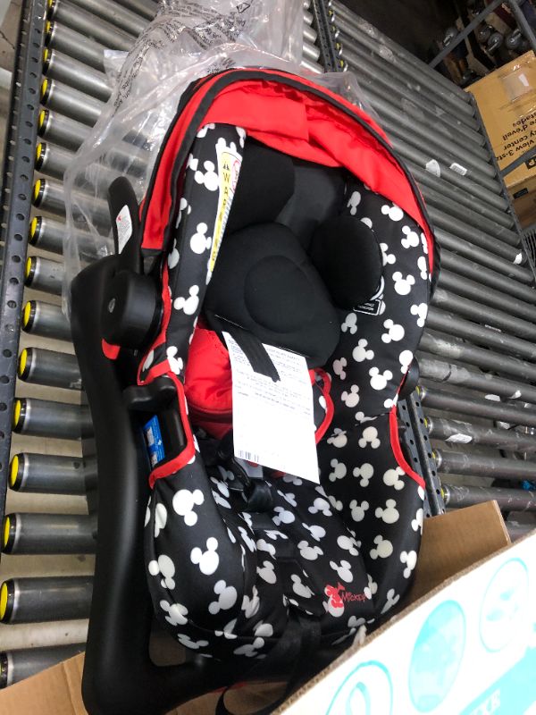 Photo 3 of Disney Light 'n Comfy Luxe Infant Car Seat - Mickey Silhouette