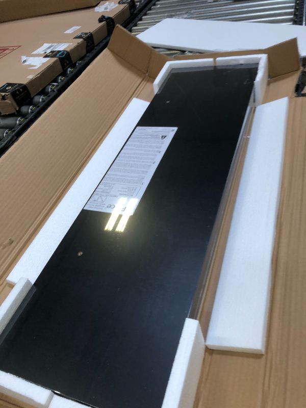 Photo 1 of Inplace 36-Inch Black Floating Wall Shelf