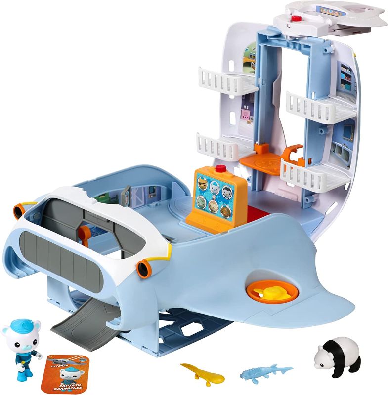 Photo 1 of Octonauts Above & Beyond | Octoray Transforming Playset | 7 Pieces | 25+ Lights and Sounds
