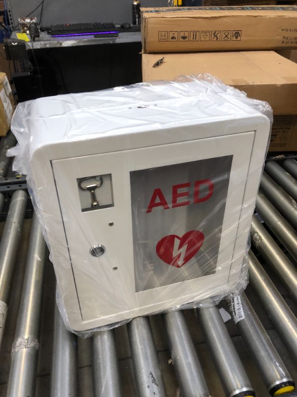 Photo 2 of AED Cabinet fits All Brands Cardiac Science, Zoll, AED Defibrillator, Physio-Control
