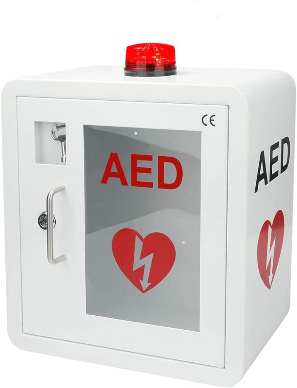 Photo 1 of AED Cabinet fits All Brands Cardiac Science, Zoll, AED Defibrillator, Physio-Control

