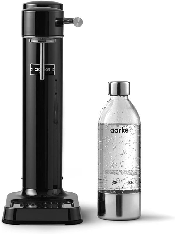Photo 1 of aarke - Carbonator III Premium Carbonator-Sparkling & Seltzer Water Maker-Soda Maker with PET Bottle (Matte Black)
