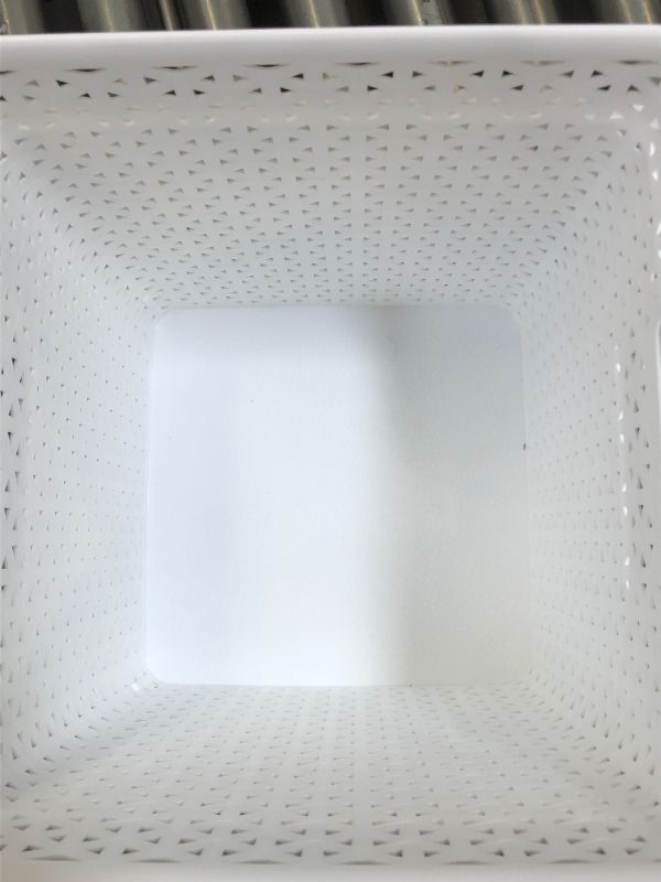 Photo 6 of 2--Y-Weave 11" Cube Decorative Storage Basket - Room Essentials™

