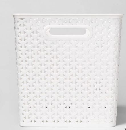 Photo 1 of 2---Y-Weave 11" Cube Decorative Storage Basket - Room Essentials™


