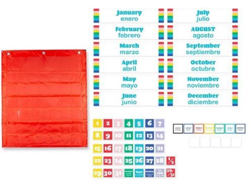 Photo 1 of 2------Functional Fabric Décor Calendar - Horizon Group