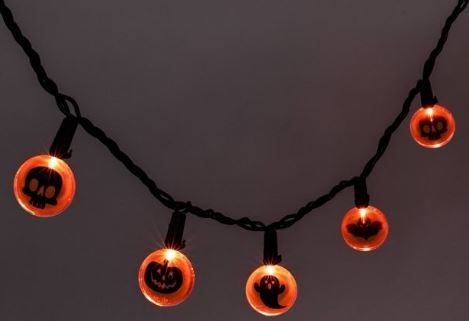 Photo 1 of 20ct LED Halloween String Lights - Hyde & EEK! Boutique™

