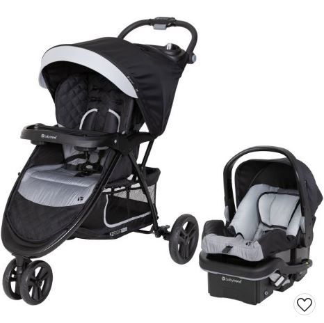 Photo 1 of Baby Trend EZ Ride PLUS Travel System with EZ-Lift 35 Infant Car Seat - Carbon Black

