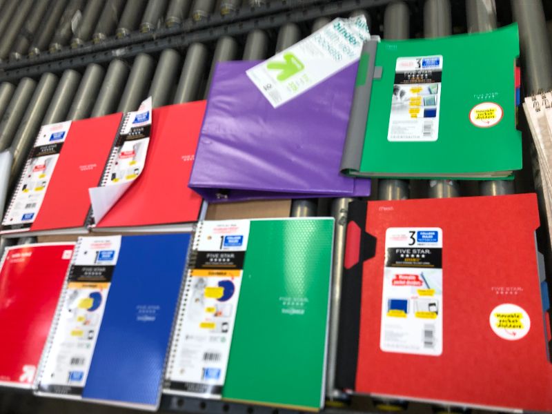 Photo 1 of 8 pcs various office notebooks 
