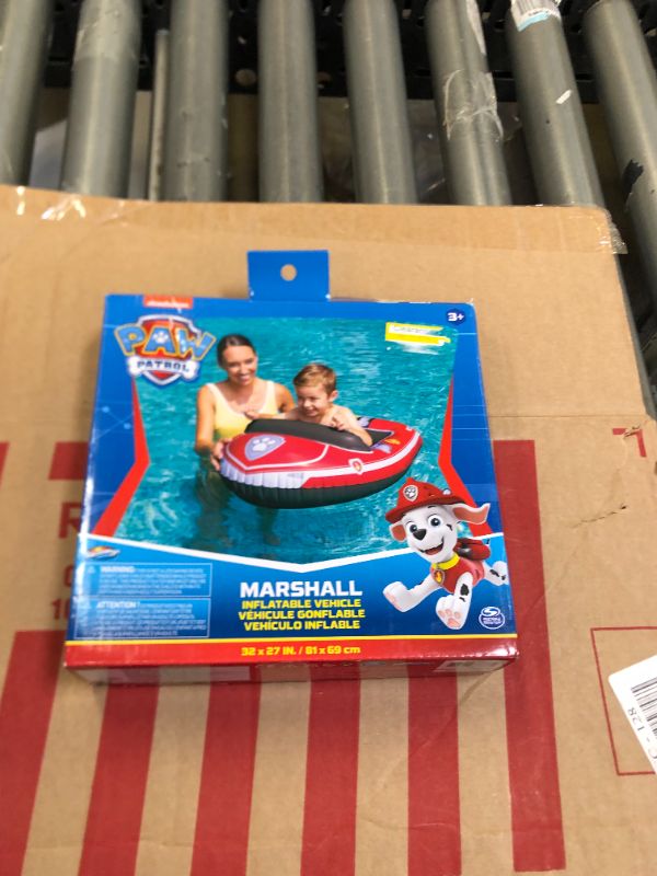 Photo 2 of  Paw Patrol Inflatable Rescue Boat