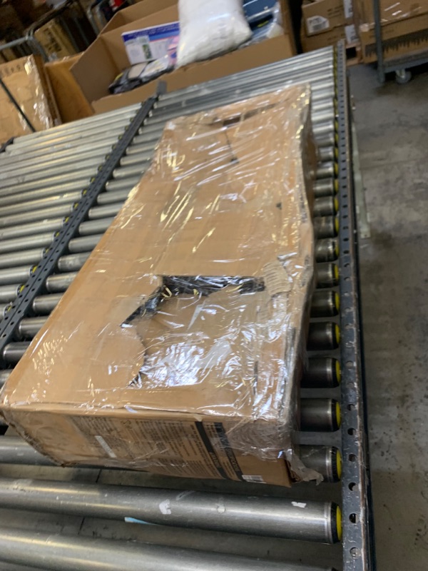 Photo 2 of Razor Power Core E90 Electric Scooter, Box Packaging Badly Damaged, Moderate Use, Scratches and Scuffs on item, Scooter Turns on. 