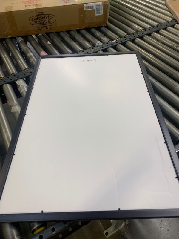 Photo 1 of 2'x'3 SpiderMan Poster With Frame, Box Packaging Damaged, Moderate Use, Scratches and Scuffs on item, Crease in Picture

