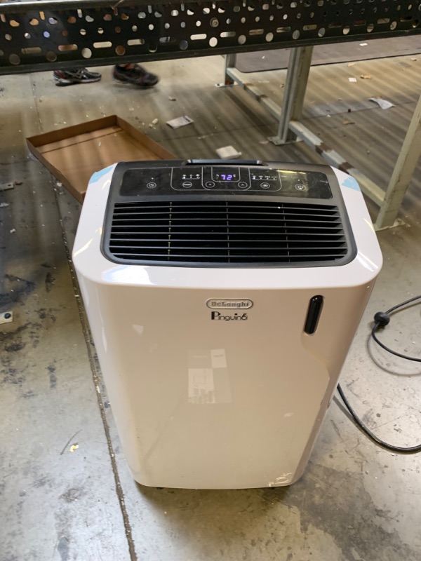 Photo 2 of 11,500 BTU 3-Speed 500 sq. ft. Portable Air Conditioner with Compact Design and Eco Friendly Gas, No Box Packaging, Moderate Use, Scratches and Scuffs on Item, Turns on and Blows, Air
