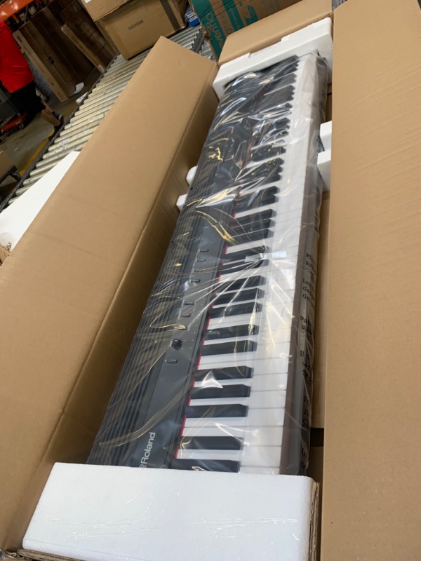 Photo 4 of Roland GO:PIANO 88-Key Full Size Portable Digital Piano Keyboard with Onboard Bluetooth Speakers (GO-88P)