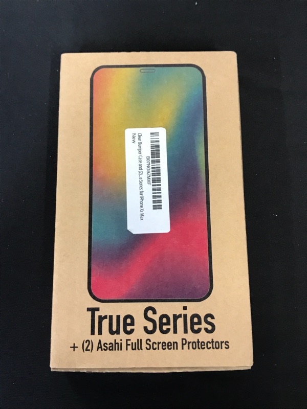 Photo 2 of Clear Bumper Case and (2) Asahi Glass Full Screen Protectors - Trevno True Series for iPhone Xs Max
