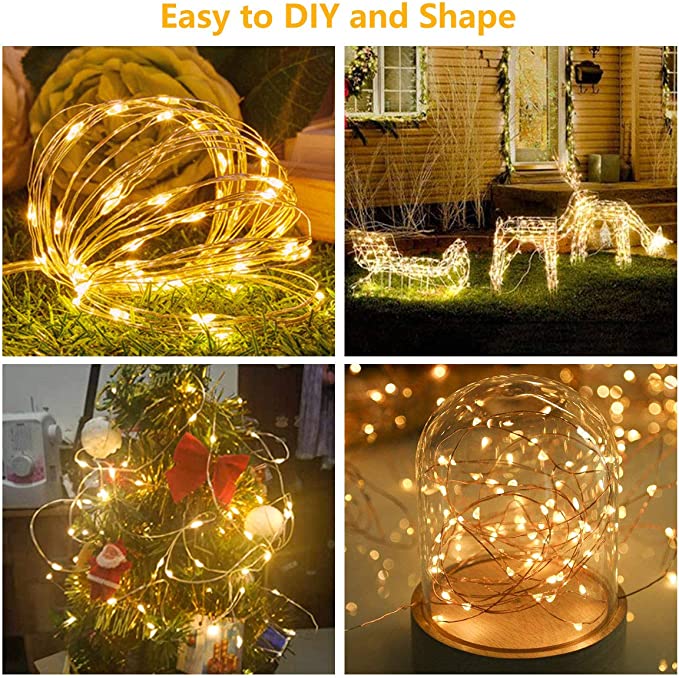 Photo 2 of 300 LED Warm Fairy Curtain Lights for Room,SUWITU 9.8x9.8FT String Lights USB Powered 8 Lighting Modes Bedroom Wall Hanging Twinkle Lights In/Outdoor with Remote Control for Party Backdrop Decorations, color: warm white
