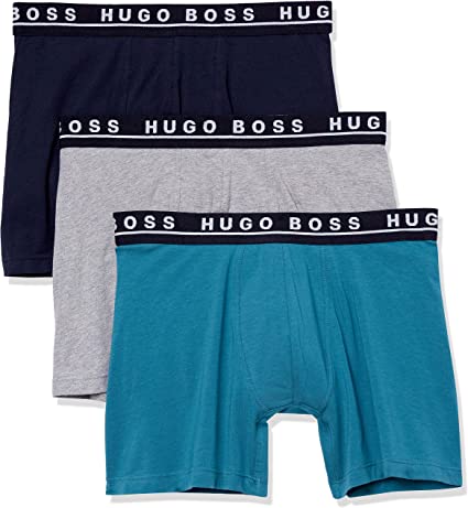 Photo 1 of 
Hugo Boss Men's Cotton Stretch Boxer Brief, Pack of 3 L