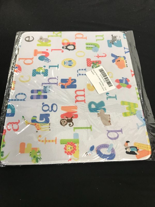 Photo 2 of Alphabet Mouse Pad for Kids ABC Learning Tool for Boys and Babies Large A to Z mosue pad Non-Slip Mouse pad Gaming Mouse pad
