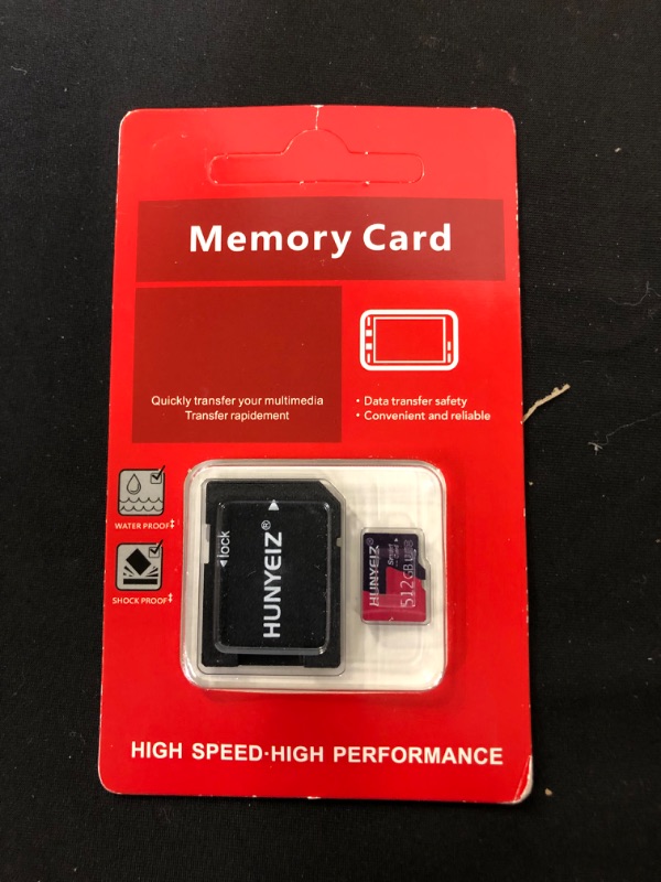 Photo 2 of 512GB Memory Card Class 10 High Speed Ultra Micro SD Card for Android Phones/PC/Computer/Camera/Drone
