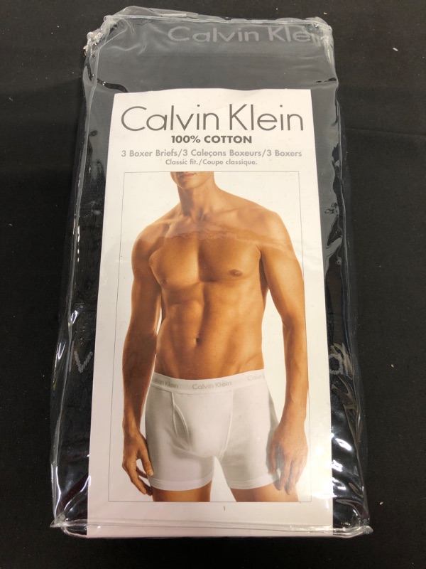 Photo 2 of Calvin klein men's underwear cotton classics 3 pack boxer brief---Size XL