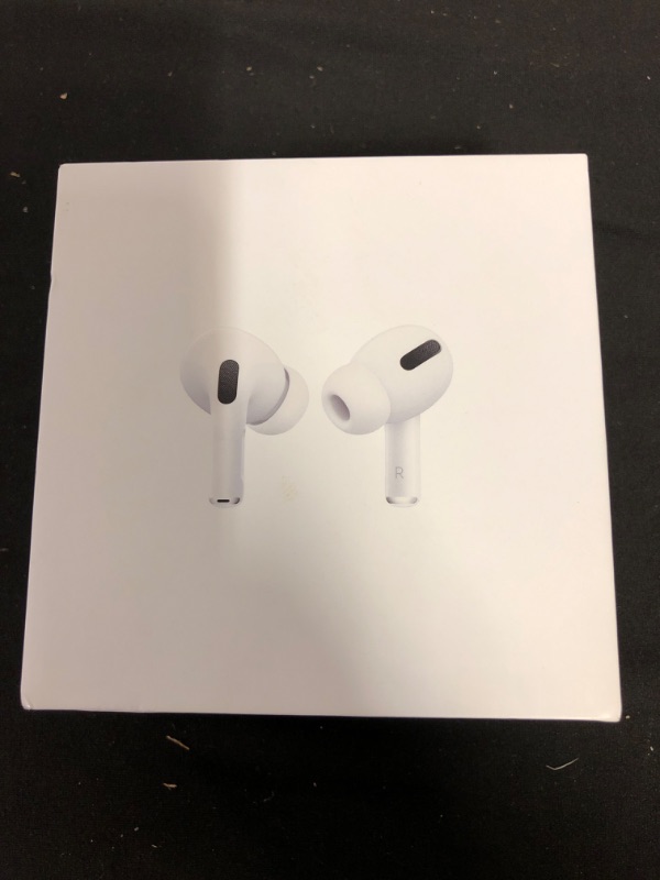 Photo 3 of Apple AirPods Pro Wireless Earbuds with MagSafe Charging Case. Active Noise Cancelling, Transparency Mode, Spatial Audio, Customizable Fit, Sweat and Water Resistant. Bluetooth Headphones for iPhone