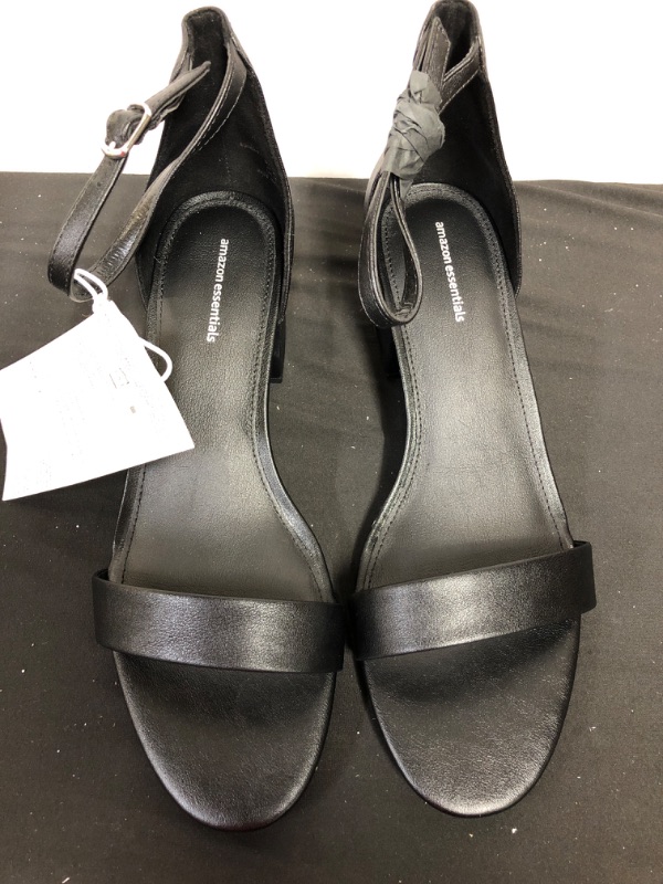 Photo 2 of Amazon Essentials Women's Two Strap Heeled Sandal---Size 12W