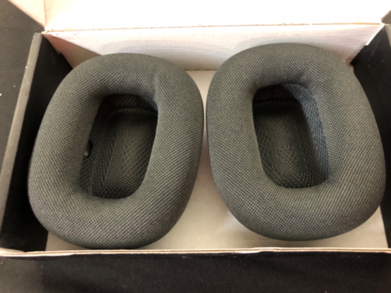 Photo 2 of Ear Cushions Replacement Fabric Earpads for AirPods Max Sweat Proof with Mesh Fabric and Magnet Black