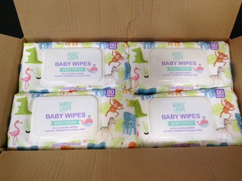 Photo 2 of Baby Wipe - HAPPY BUM Baby Wet Wipes