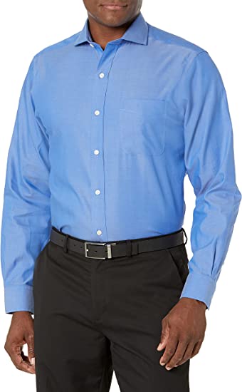 Photo 1 of Buttoned Down Men's Classic Fit Solid Options Cutaway Collar (Pocket)--Size 16/35