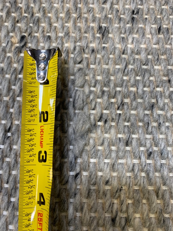 Photo 3 of 34 X 20 Textured Pet Kitchen Rug Gray - Threshold***MINOR SNAGGING IN TWO SPOTS. SEE PHOTOS