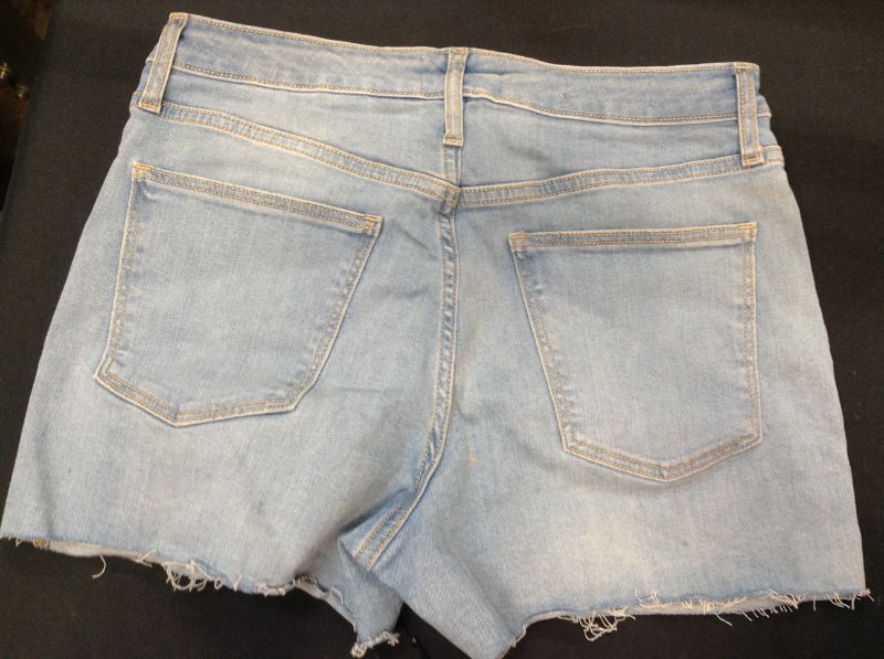 Photo 2 of  High-Rise Midi Jean Shorts - Universal Thread---Size 8/29R