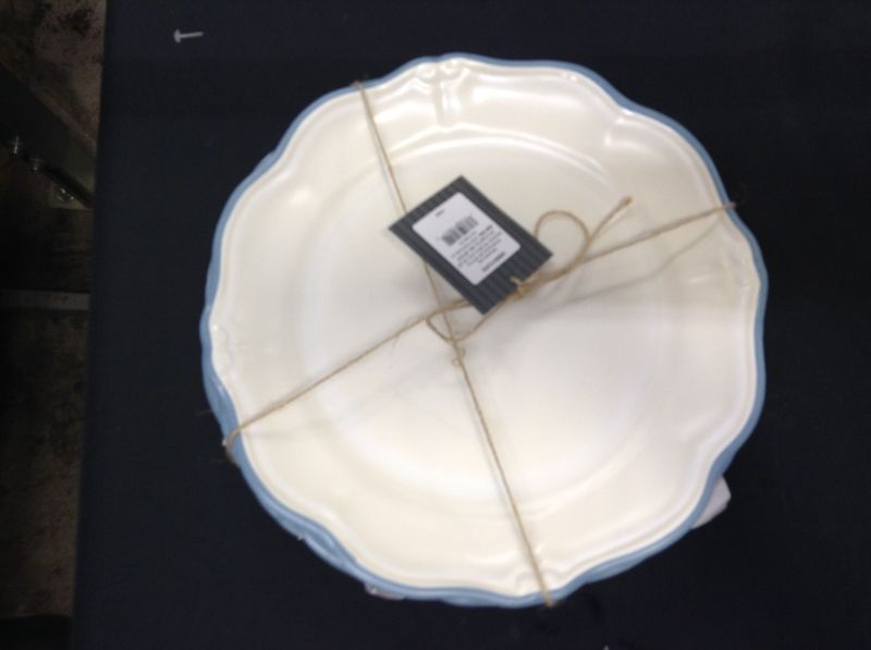 Photo 1 of 11" 4pk Melamine Dinner Plates White - Threshold™ designed with Studio McGee