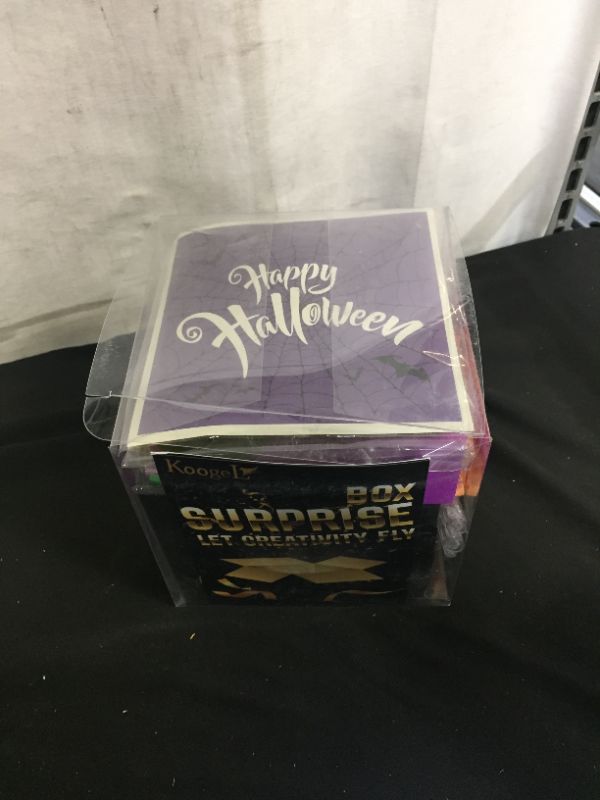 Photo 1 of Koogel Explosion Box Set, Halloween Album Gift Box Creative Album Surprise Album Sticker Box for Marriage Proposals Making Surprises Birthday