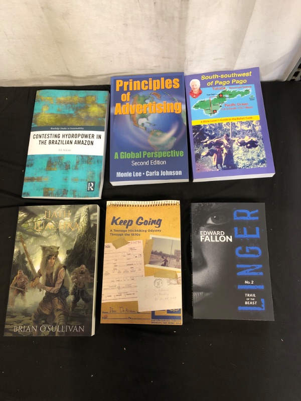 Photo 1 of 6 PC LOT, VARIOUS BOOKS