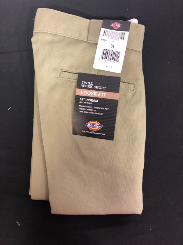 Photo 2 of Dickies 13" Multi Pocket Khaki Work Short 34