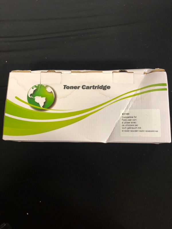 Photo 2 of Ink4work© DB1160 Compatible Toner Cartridge for Dell B1160, B1160w, B1163w, B1165nfw (331-7335, HF442) (1 Pack Black)
FACTORY SEALED