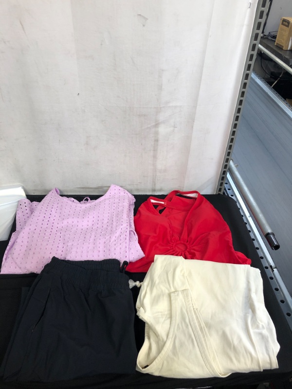 Photo 1 of 4PC LOT, VARIOUS WOMENS CLOTHING, SIZE L 