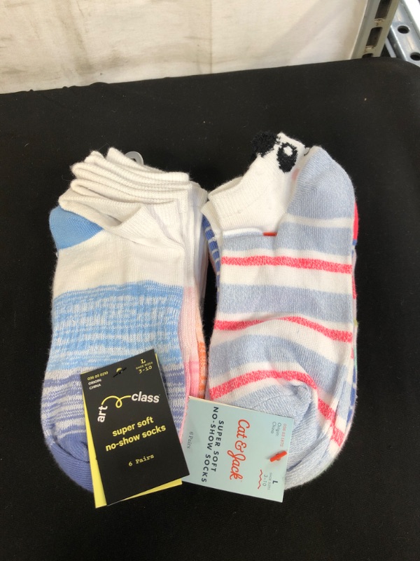 Photo 1 of 2PC LOT, KIDS SOCKS SIZE L 3-10