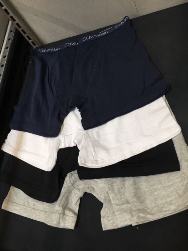 Photo 2 of Calvin Klein Boys Underwear 4 Pack Boxer Briefs Value Pack XL
