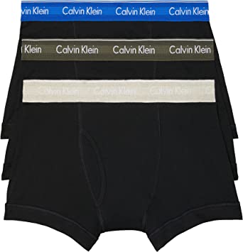 Photo 1 of Calvin Klein Men's Underwear Cotton Classics 3-Pack Trunk
SIZE MEDIUM