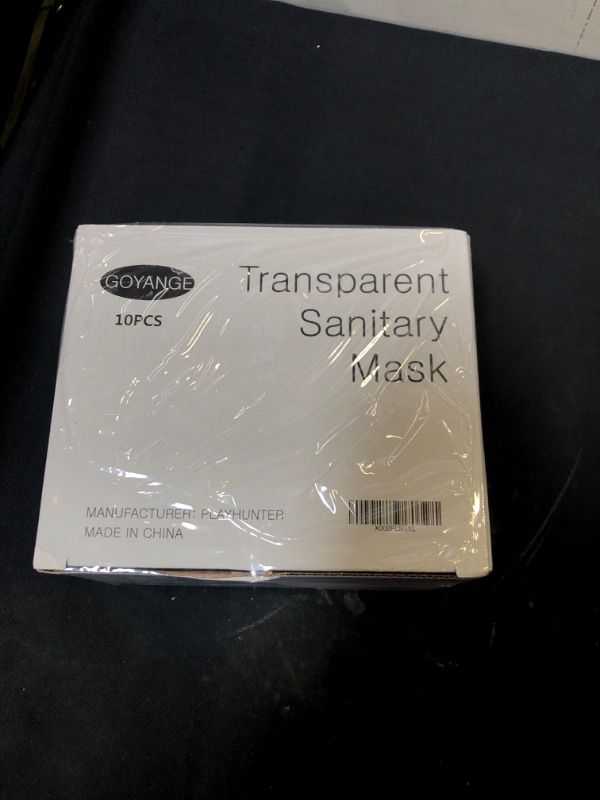 Photo 2 of 10PCS Professional Transparent Sanitary Cover Mask for Restaurant