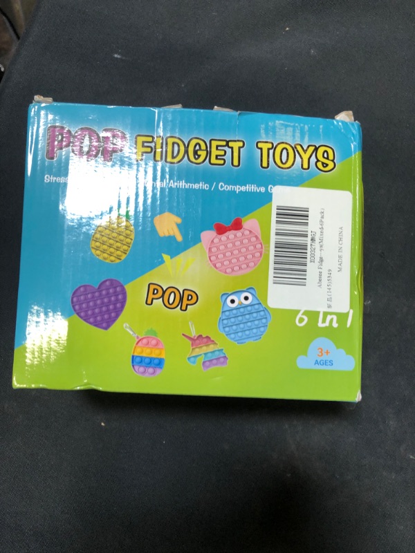 Photo 2 of Abesee 6 Pack Pop Fidget Toys