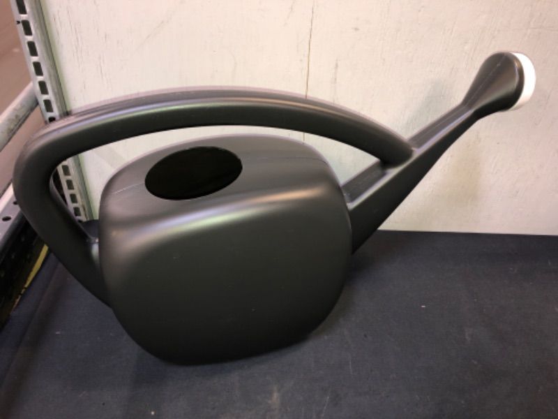 Photo 2 of 2gal Novelty Watering Can Black - Room Essentials