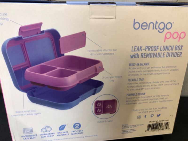 Photo 3 of Bentgo Pop Leakproof Lunch Box 