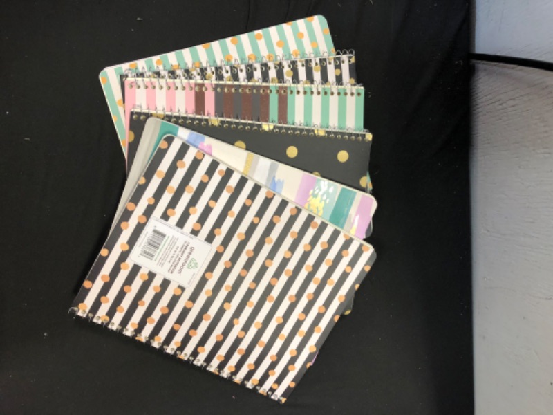 Photo 1 of College Ruled 1 Subject Spiral Notebook- Greenroom- 6 pack, colors vary