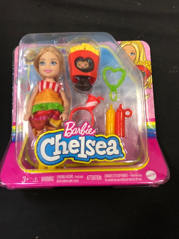 Photo 2 of Barbie Chelsea Doll, 8 Piece Set