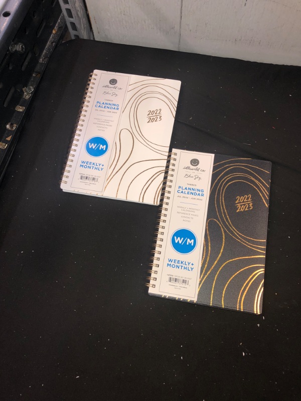 Photo 1 of 2022-23 Academic Planner  Weekly/Monthly,2 COUNT 
